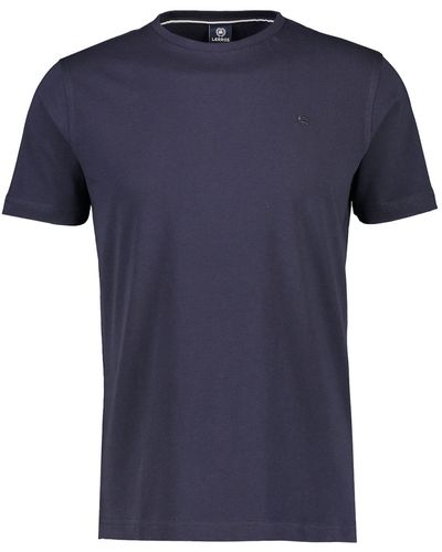 Lerros T-Shirt im Basic-Look - Blau