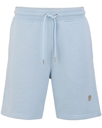 19V69 Italia by Versace Shorts PEPE BAS Sweatshorts mit Logo-Patch (S-3XL) - Blau