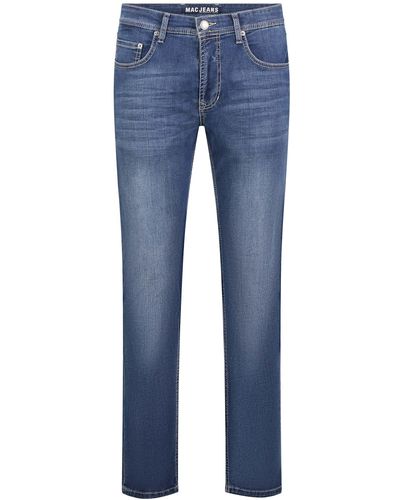 M·a·c 5-Pocket-Jeans ARNE PIPE mid blue summer wash 0518-03-1792 H459 - Blau