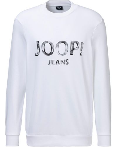 JOOP! Jeans Sweatshirt Arnoldo mit modischem Markenprint - Grau
