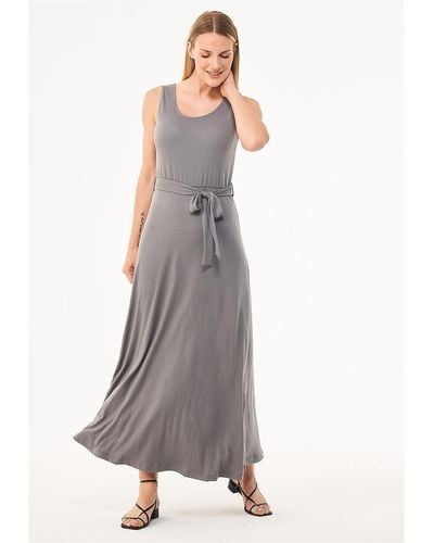 ORGANICATION Kleid & Hose Women's Sleveless Dress - Grau