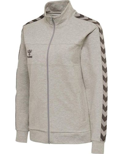 Hummel Sweatshirt hmlMove Classic Zip Jacket Woman - Grau