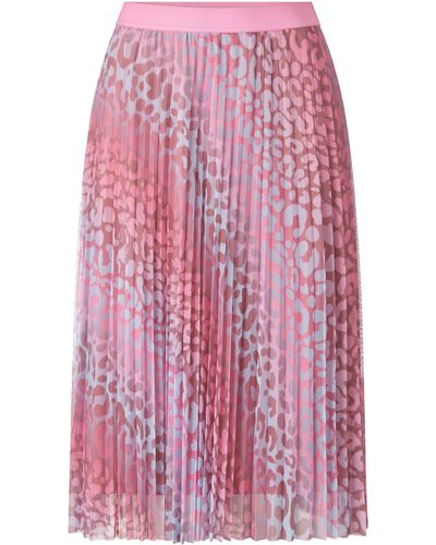 Rich & Royal Minirock printed tulle skirt - Pink