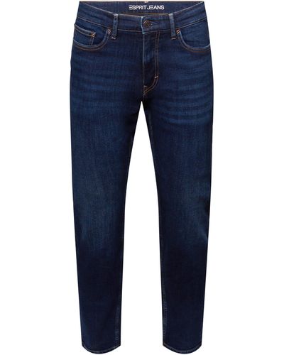 Esprit Slim-fit-Jeans - Blau