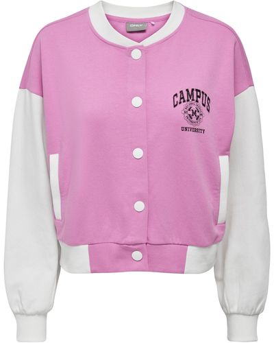 ONLY Sweatshirt - Pink