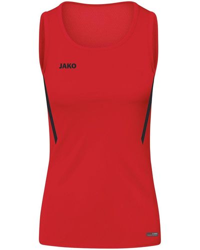 JAKÒ T-Shirt Tanktop Challenge - Rot