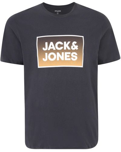 Jack & Jones T-Shirt STEEL (1-tlg) - Blau