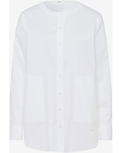Brax Klassische Bluse - Weiß