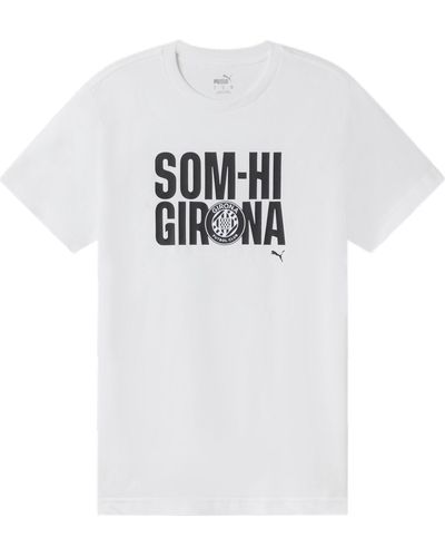 PUMA Girona FC T-Shirt - Weiß