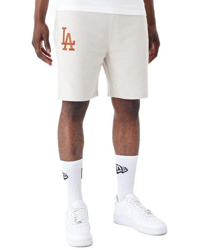 KTZ Shorts French Terry Los Angeles Dodgers - Weiß