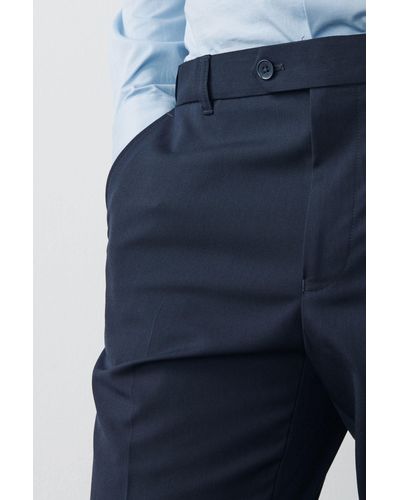 Next Anzughose Anzug: Hose (1-tlg) - Blau