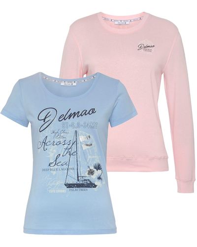 Delmao T-Shirt und Polos für Damen | Online-Schlussverkauf – Bis zu 68%  Rabatt | Lyst DE