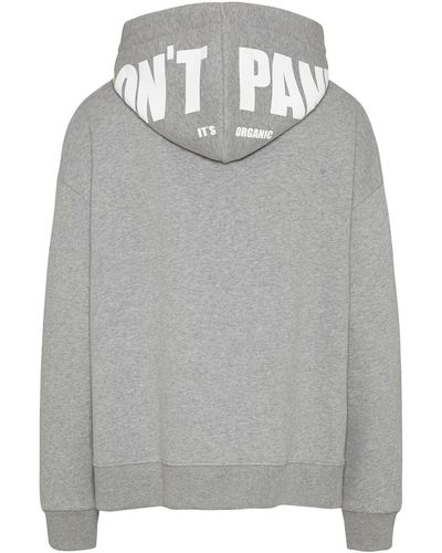 WUNDERWERK Hoodie Sweat oversize hoody don't panic - Grau