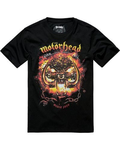 BRANDIT Motörhead T-Shirt Overkill - Schwarz