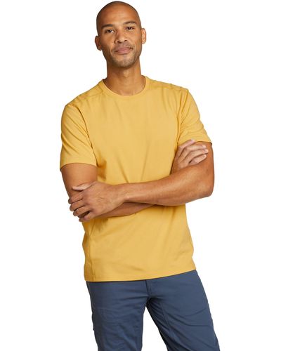Eddie Bauer T-Shirt Adventurer mit recyceltem Polyester - Orange