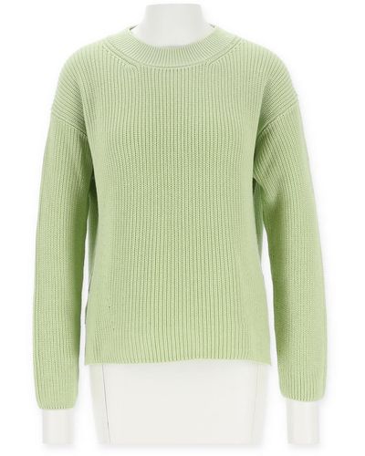 halsüberkopf Accessoires Sweatshirt Pullover Seitenschli - Grün