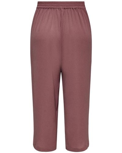 ONLY Stoffhose ONLWINNER PALAZZO CULOTTE PANT NOOS - Lila
