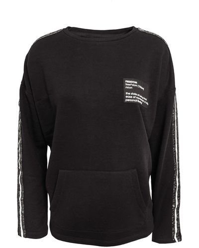 Emily Van Den Bergh Sweater Sweatshirt black - Schwarz