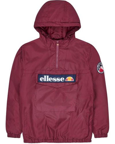 Ellesse Outdoorjacke Jacke -MONTERINI Windbreaker, Kapuze - Rot