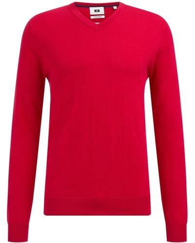 WE Fashion Sweater - Rot