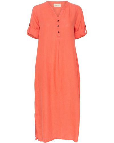 Cream Jerseykleid Kleid CRBellis - Orange