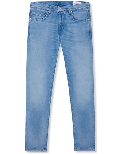 Baldessarini Regular-fit-Jeans BLD-Jayden, light blue used buffies - Blau