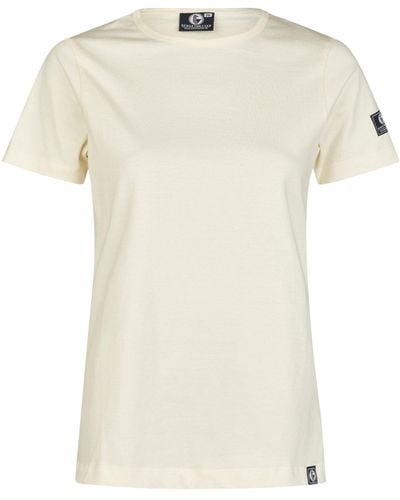 Schietwetter T-Shirt unifarben, luftig - Weiß