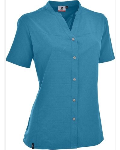 Maul Sport ® Outdoorbluse Bluse Kuranda 4XT - Blau