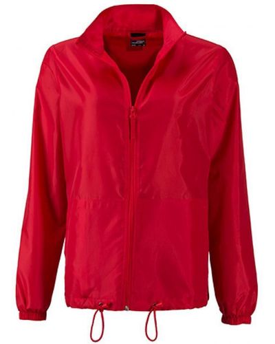 James & Nicholson Outdoorjacke Ladies`Promo Jacket - Rot