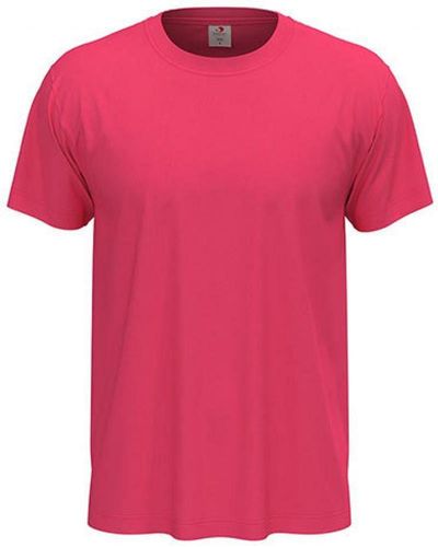 Stedman Rundhalsshirt Classic T-Shirt - Pink