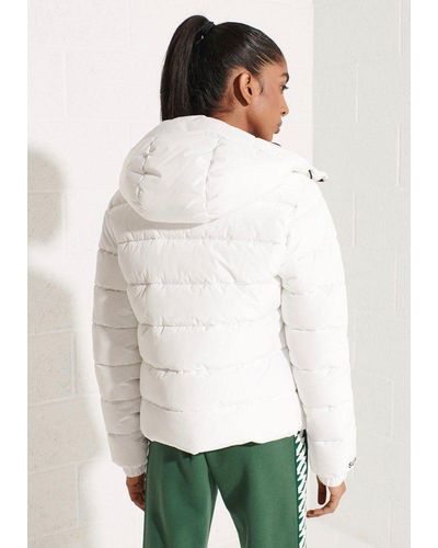 Superdry Sports Puffer Jacke für Frauen - Bis 50% Rabatt | Lyst DE