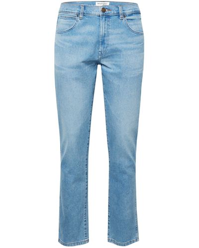 Wrangler Regular-fit-Jeans LARSTON (1-tlg) - Blau