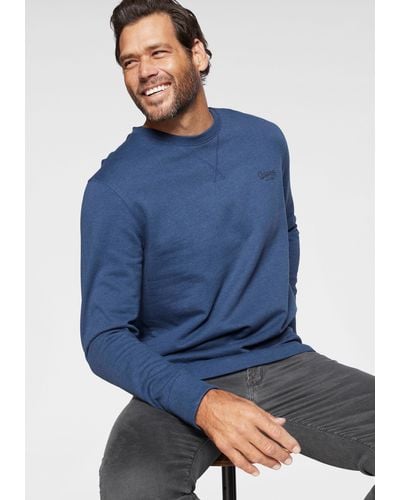 Man's World Man's World Sweatshirt aus Baumwollmischung - Blau