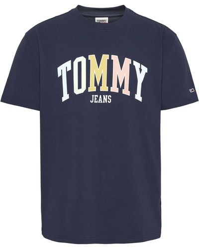 Tommy Hilfiger TJM CLSC Kariertes Hemd mit Tasche Freizeithemden in Blau  für Herren | Lyst DE