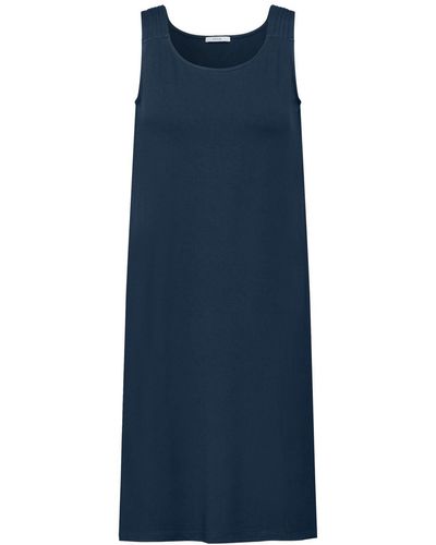 Cecil Sommerkleid Solid Jersey Dress - Blau