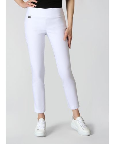 Lisette Stoffhose Perfect fitting Magical Ankle Pants - Weiß