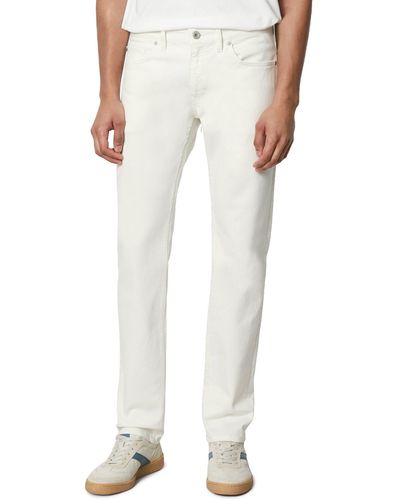 Marc O' Polo 5-Pocket-Jeans aus elastischem Bio-Baumwolle-Mix - Weiß
