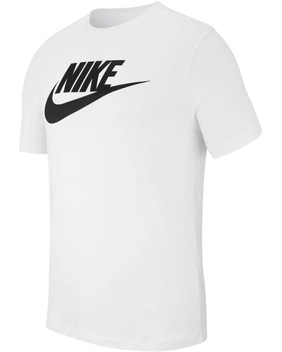 Nike Icon Futura T-Shirt default - Weiß