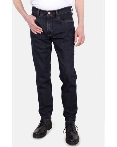 HERO by John Medoox 5-Pocket-Jeans Portland Denim Slim Straight Stretch - Blau
