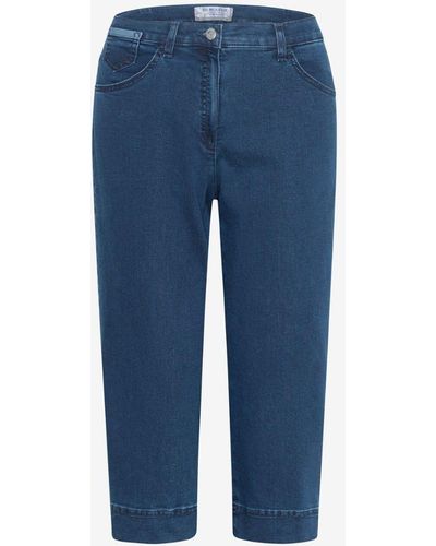 RAPHAELA by BRAX 5-Pocket-Jeans Style CORRY CAPRI - Blau