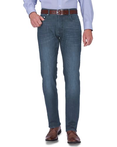 Pierre Cardin 5-- Five-Pocket-Jeans Lyon blue Modern Fit Clima Control - Blau