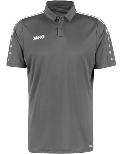 JAKÒ Polo Striker 2.0 Poloshirt - Grau