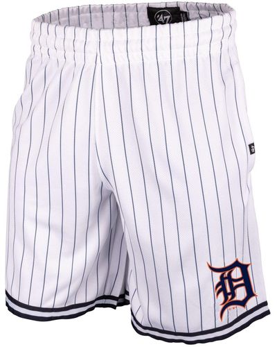 '47 Shorts MLB PINSTRIPE Detroit Tigers - Weiß