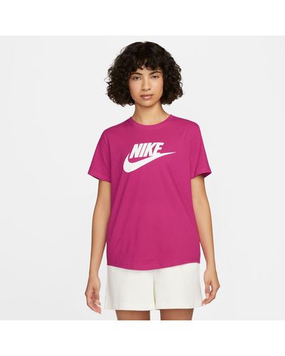 Nike ESSENTIALS WOMEN'S LOGO T-SHIRT - Pink
