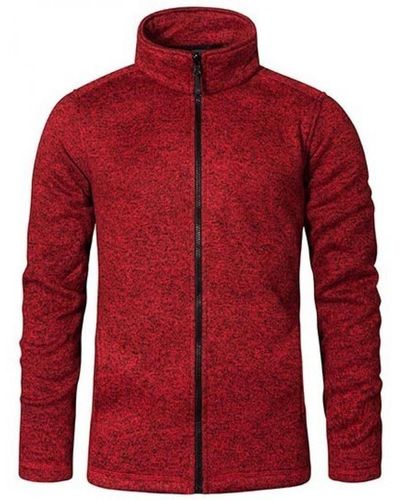 Promodoro Fleecejacke Knit Fleece Jacket C+ - Rot