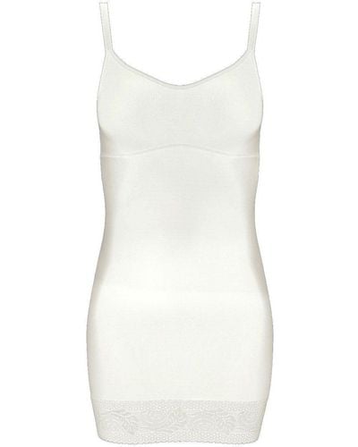 Speidel Shaping-Kleid INSHAPE (1-tlg) Bodydress Unterkleid mit Spitze - Weiß