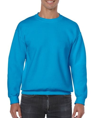 Gildan Heavy BlendTM Adult Crewneck Sweatshirt - Blau
