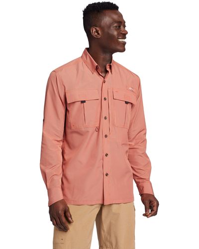 Eddie Bauer Outdoorhemd Guide 2.0 Hemd - Pink