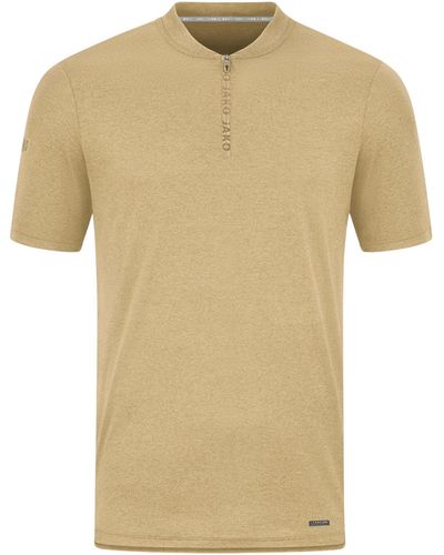 JAKÒ T-Shirt Pro Casual Poloshirt default - Natur