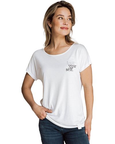 Zhrill T-Shirt ZHSHELLY Weiß (0-tlg)